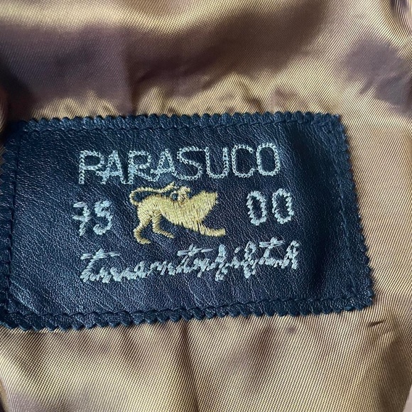 Parasuco Ostrich-Print Y2K Viscose Jacket - Picture 2 of 3